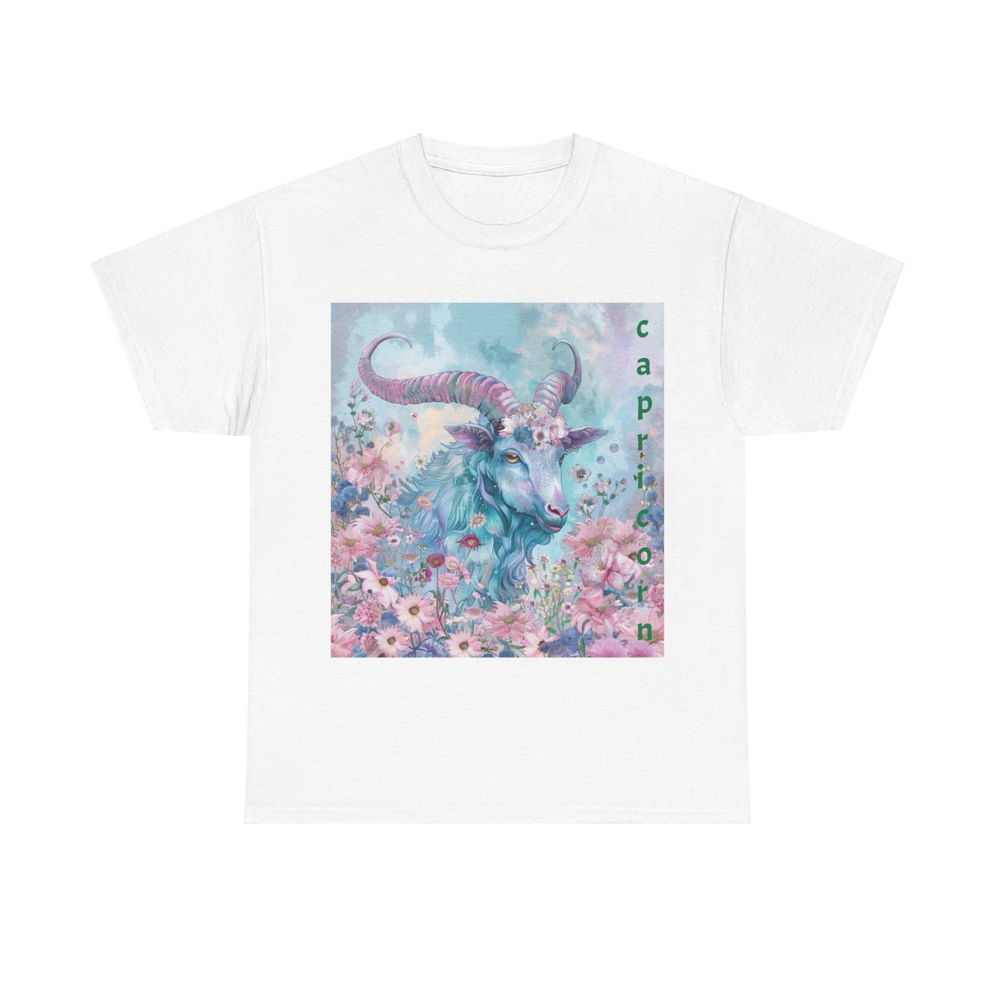 Zodiac Capricorn Unisex Heavy Cotton Tee