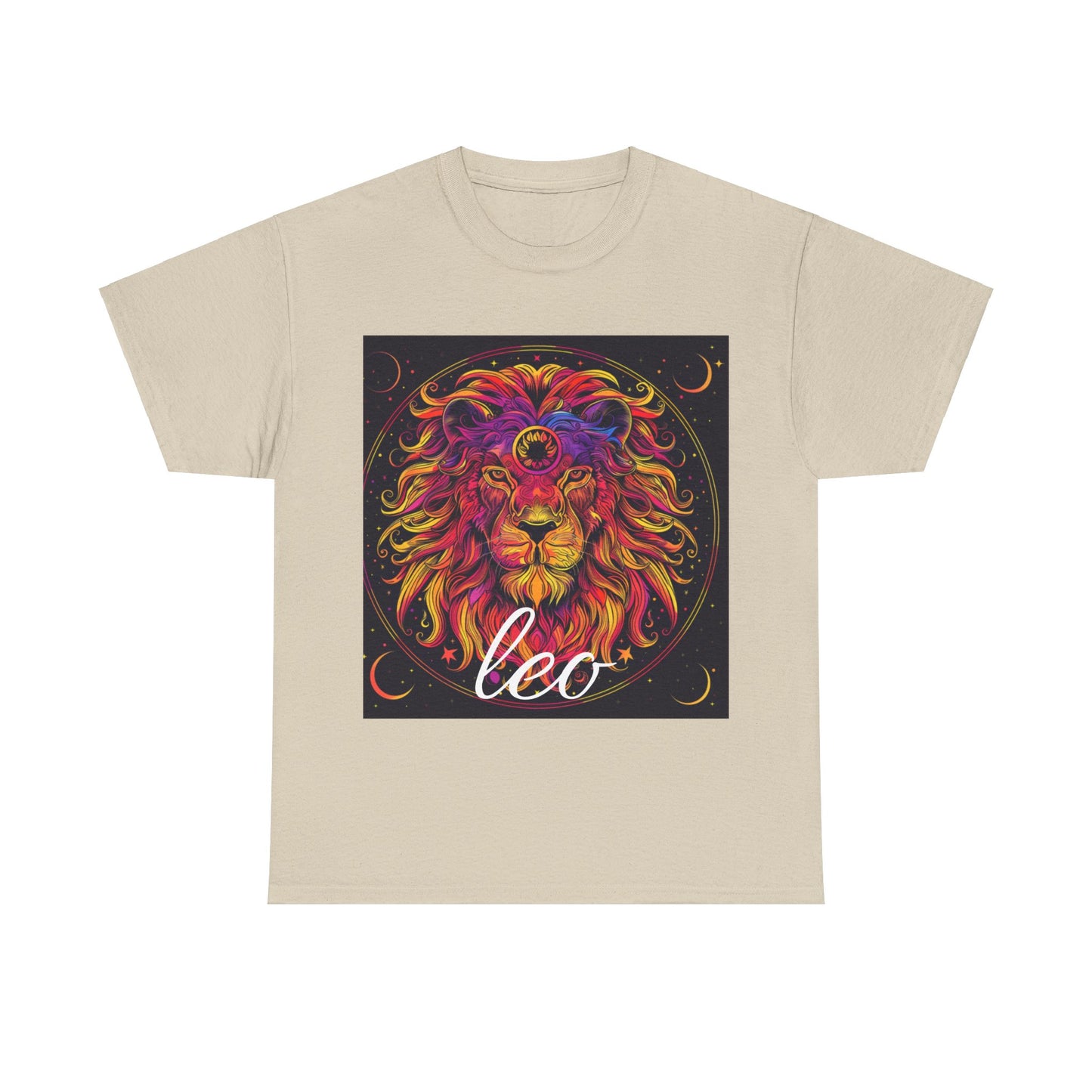 Zodiac Leo Unisex Heavy Cotton Tee