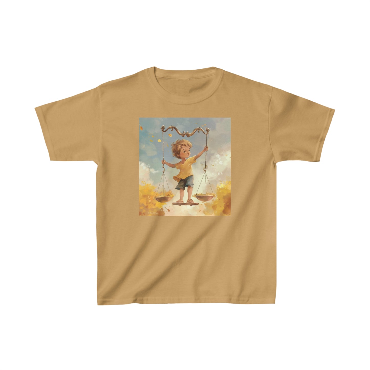 Libra zodiac Kids Heavy Cotton™ Tee