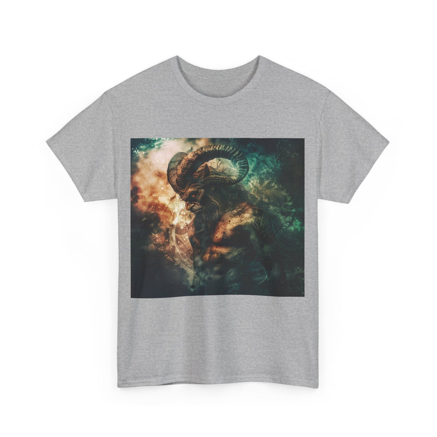 Capricorn zodiac Unisex Heavy Cotton Tee