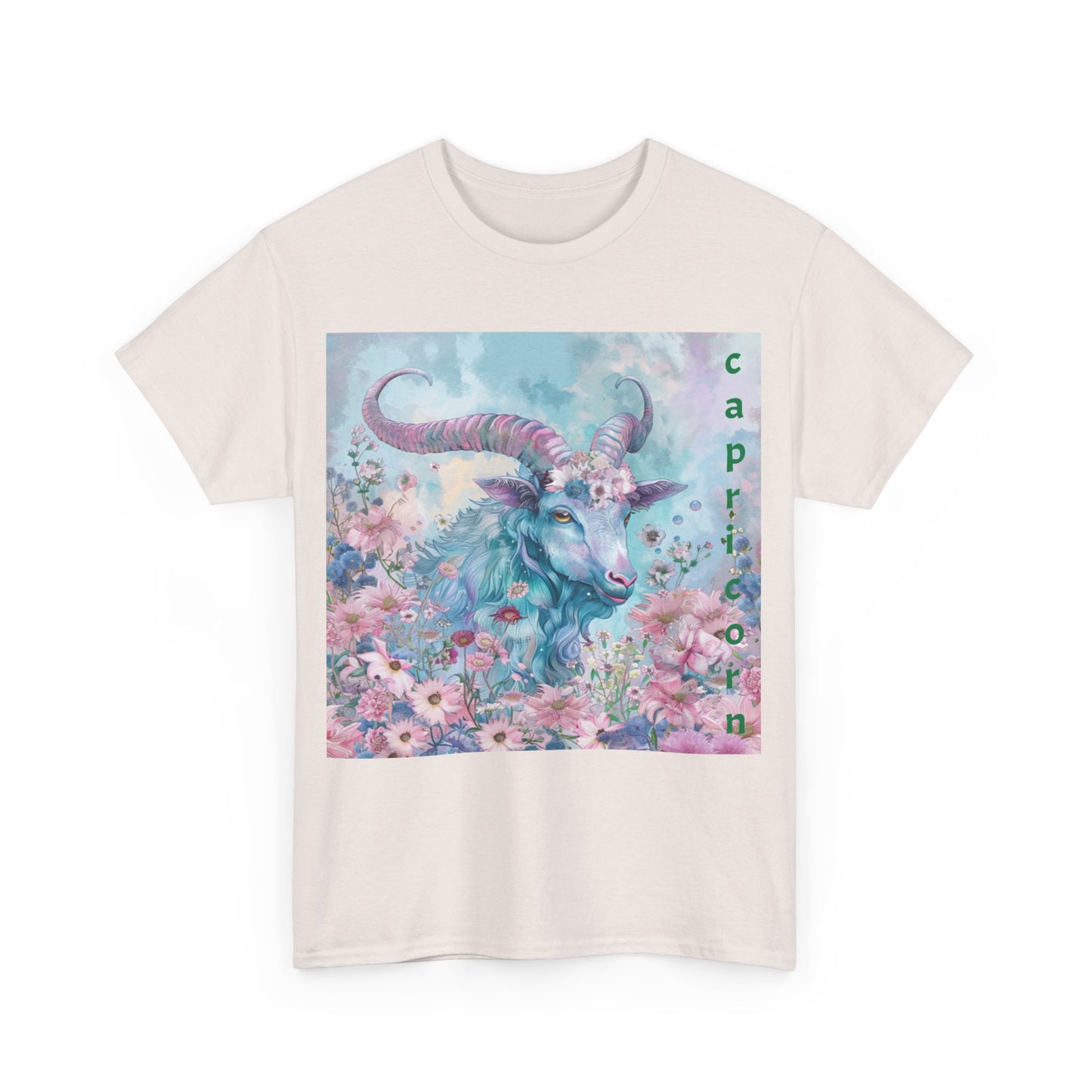 Zodiac Capricorn Unisex Heavy Cotton Tee