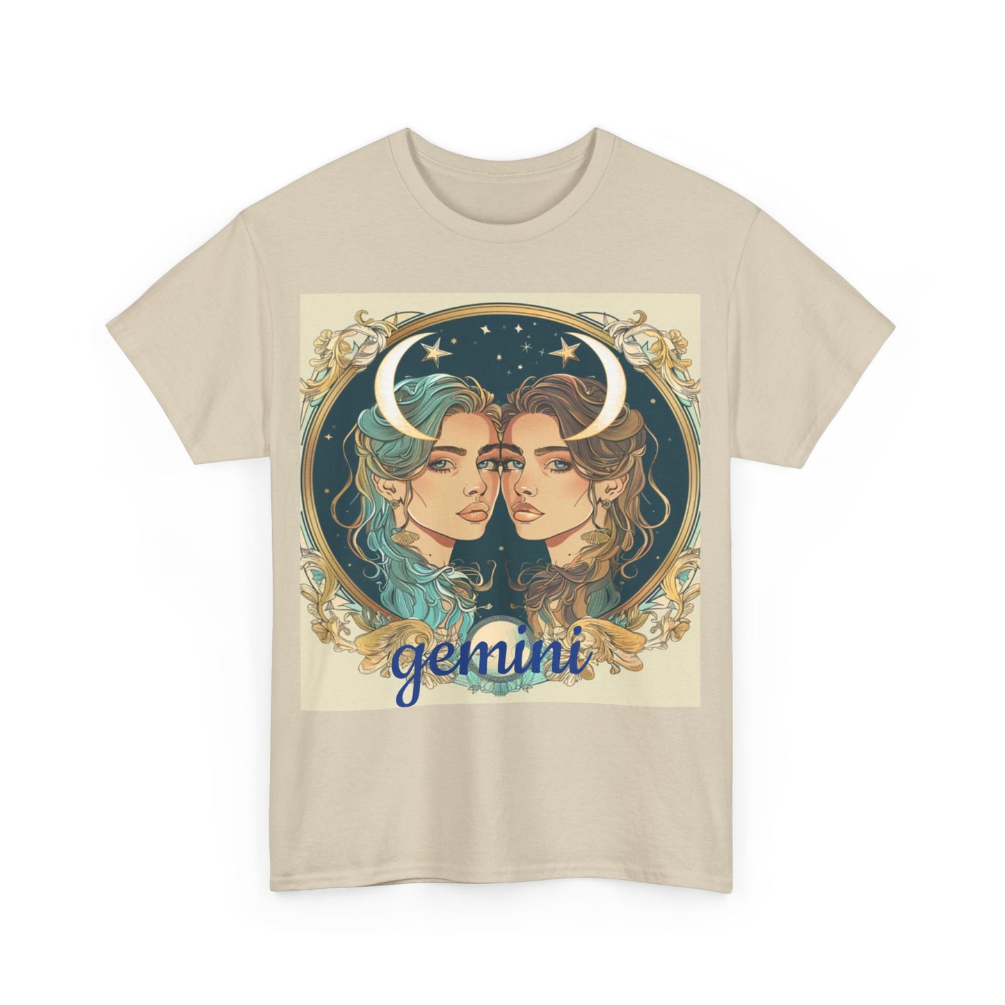 Zodiac Gemini Unisex Heavy Cotton Tee