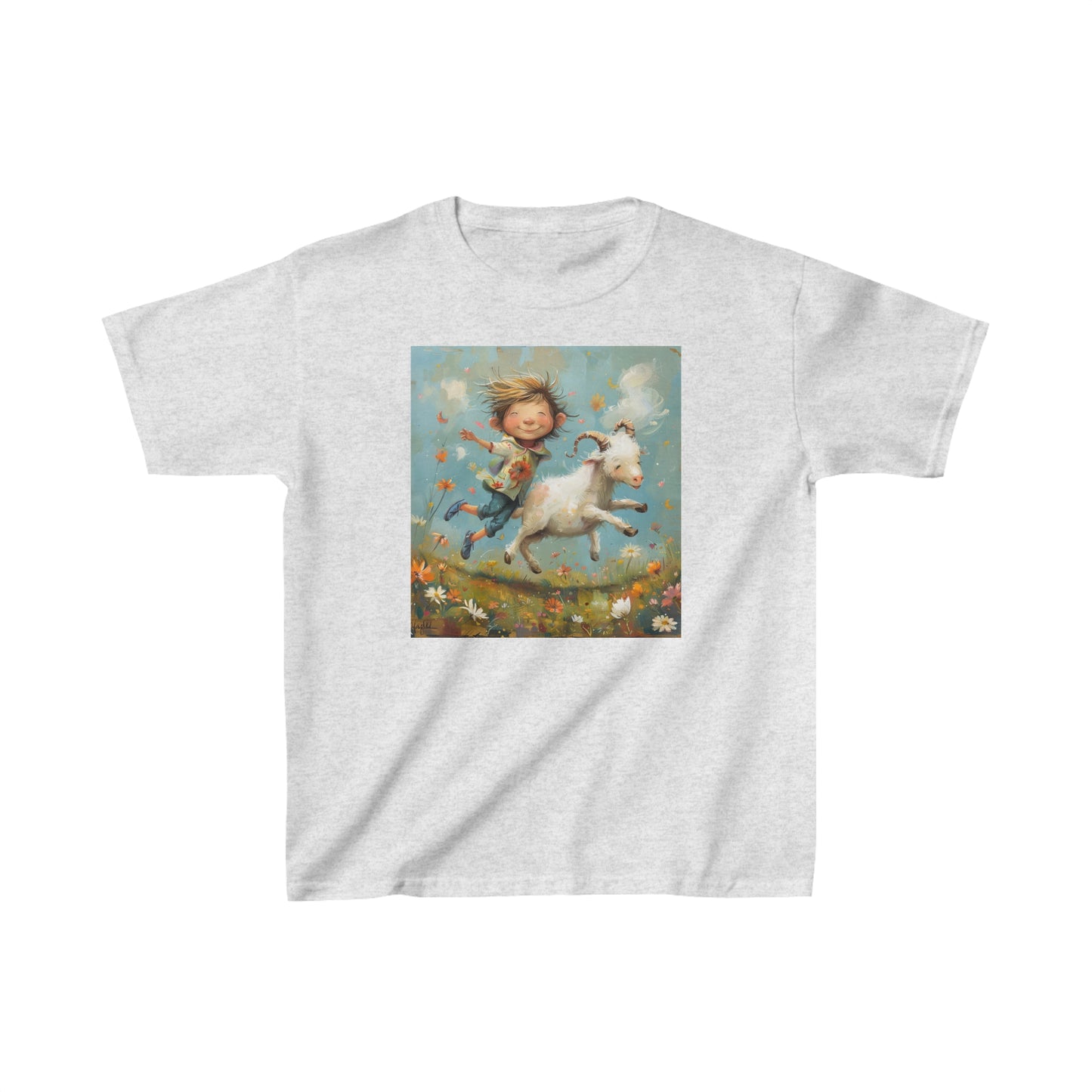 Capricorn zodiac Kids Heavy Cotton™ Tee