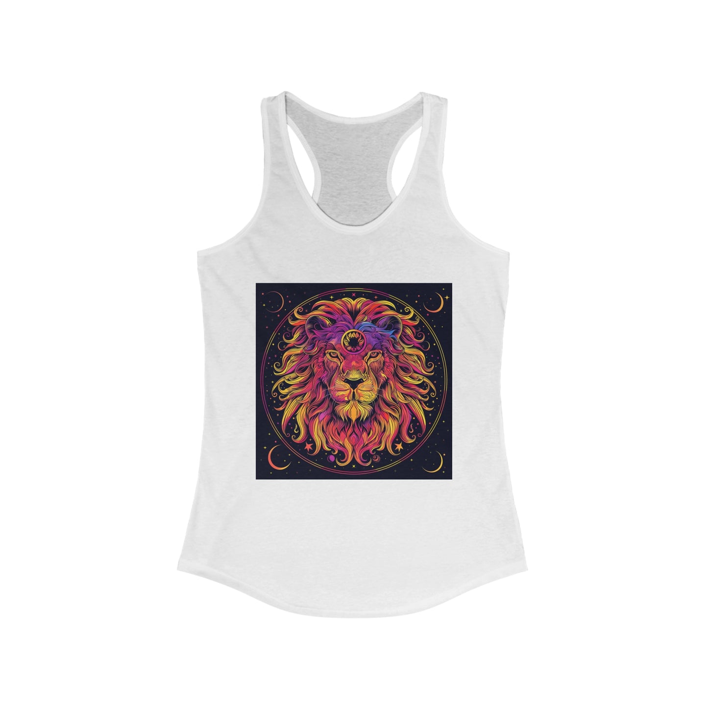 Leo zodiac Women Ideal Racerback Tank