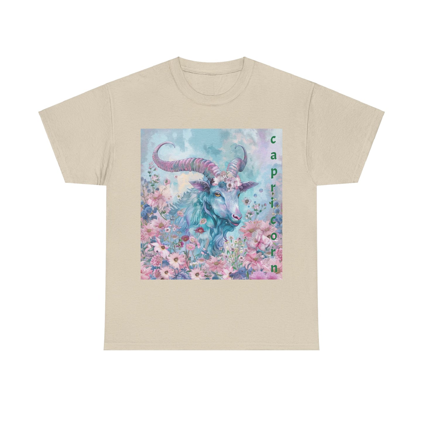 Zodiac Capricorn Unisex Heavy Cotton Tee