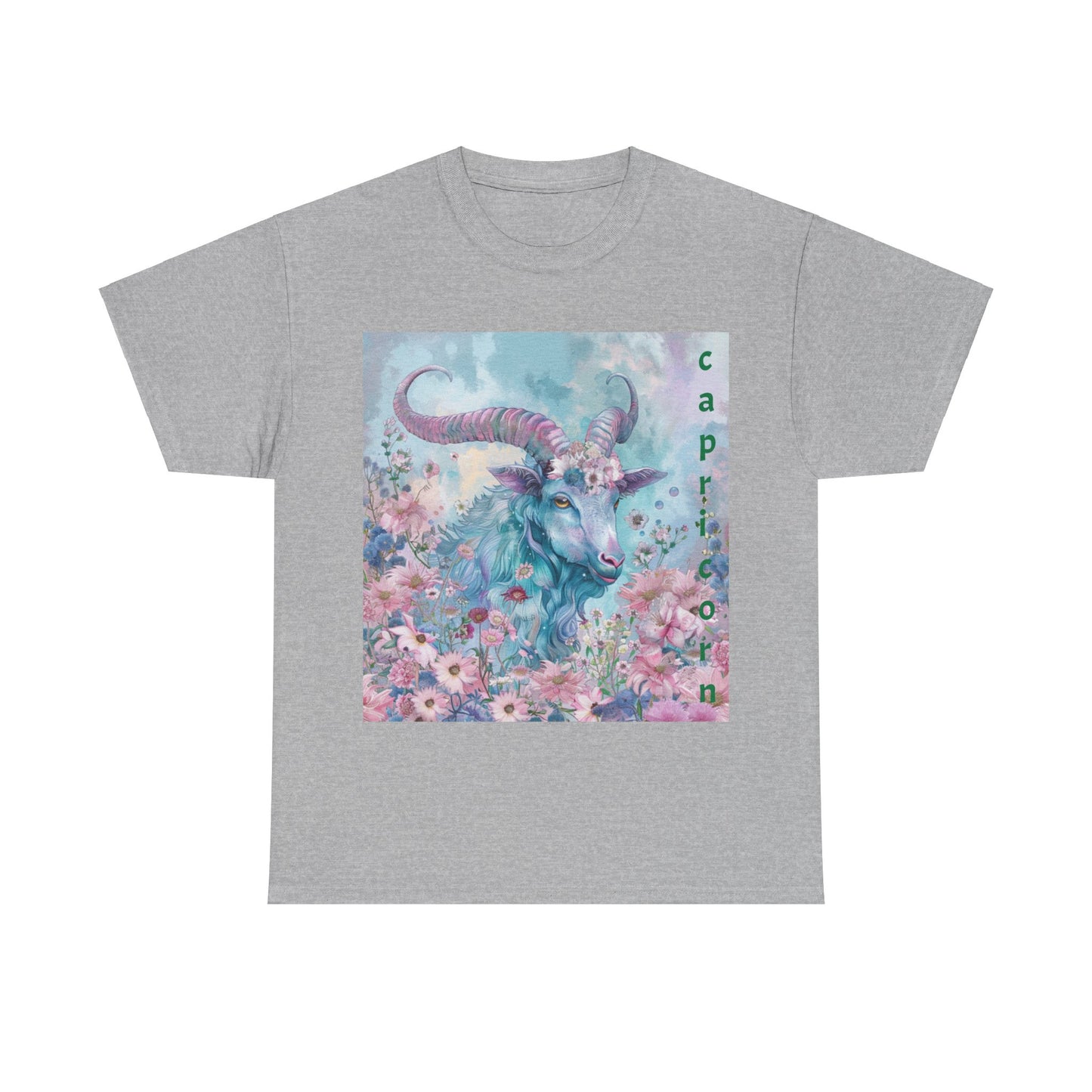 Zodiac Capricorn Unisex Heavy Cotton Tee