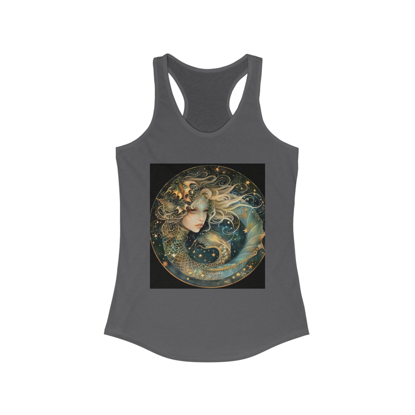 Ophiuchus zodiac Women's Ideal Racerback Tank