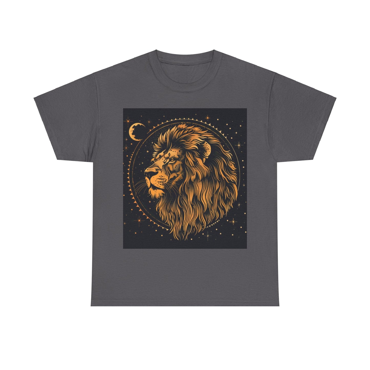 Leo zodiac Unisex Heavy Cotton Tee