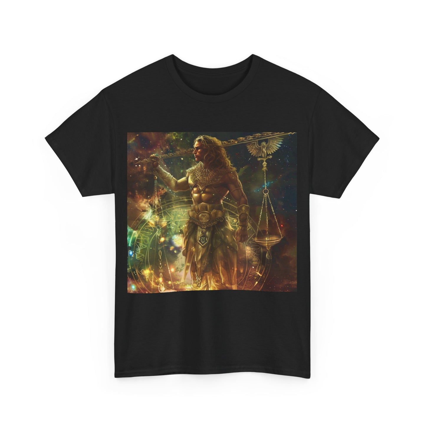 Libra zodiac Unisex Heavy Cotton Tee