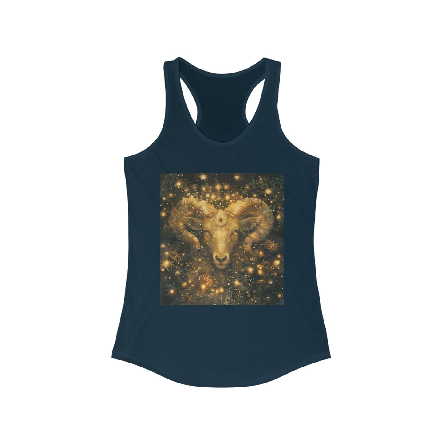 Aries zodiac Women's Ideal Racerback Tank