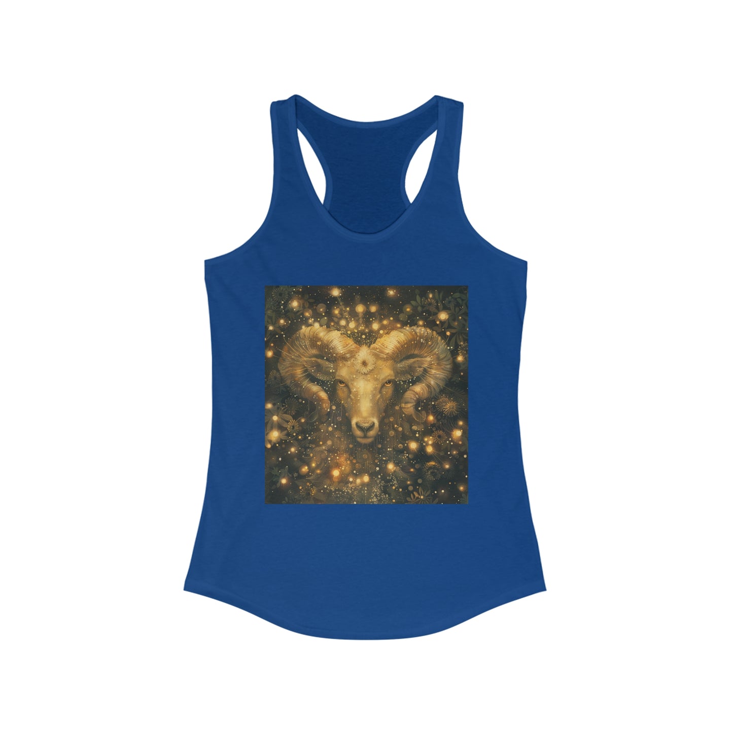 Aries zodiac Women's Ideal Racerback Tank