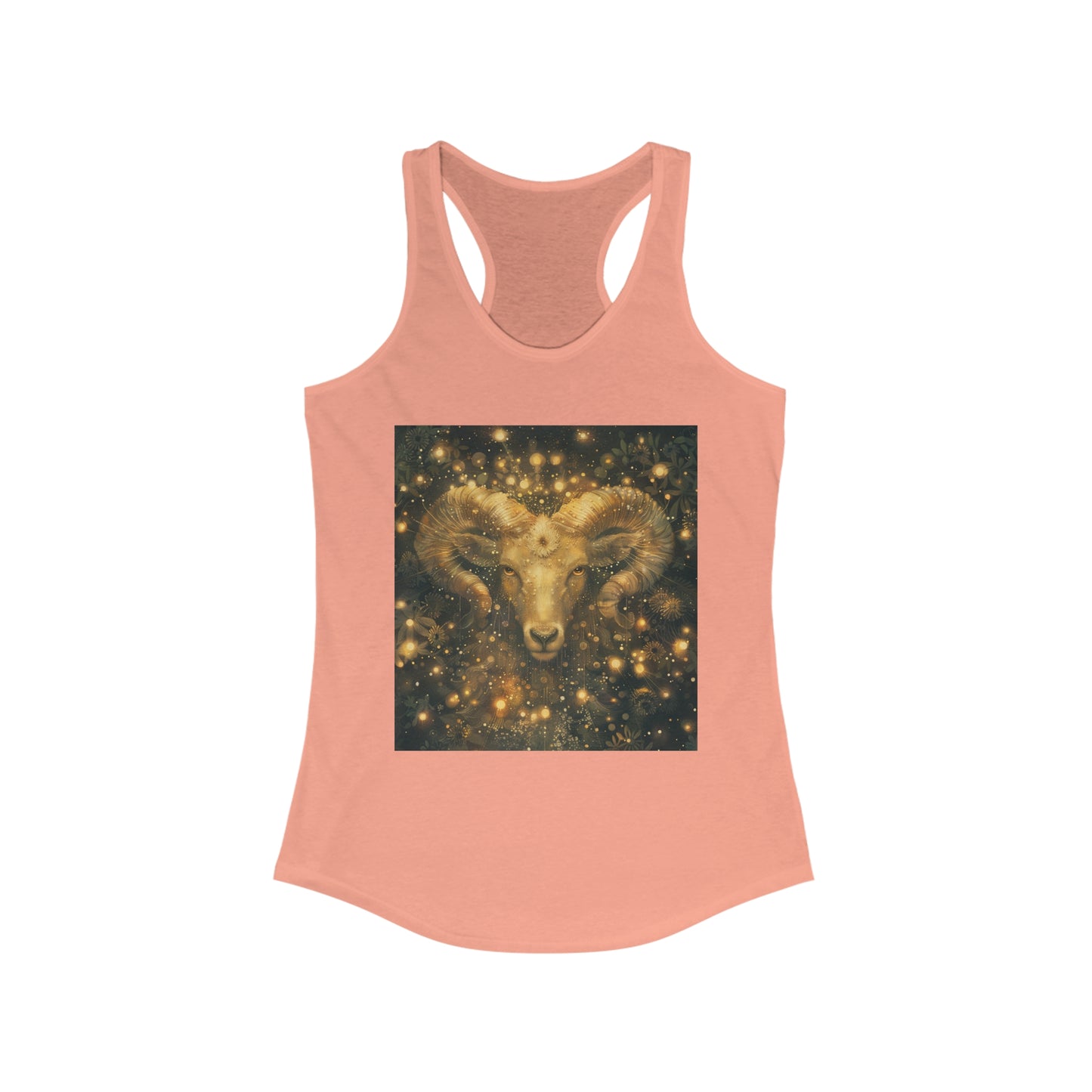 Aries zodiac Women's Ideal Racerback Tank