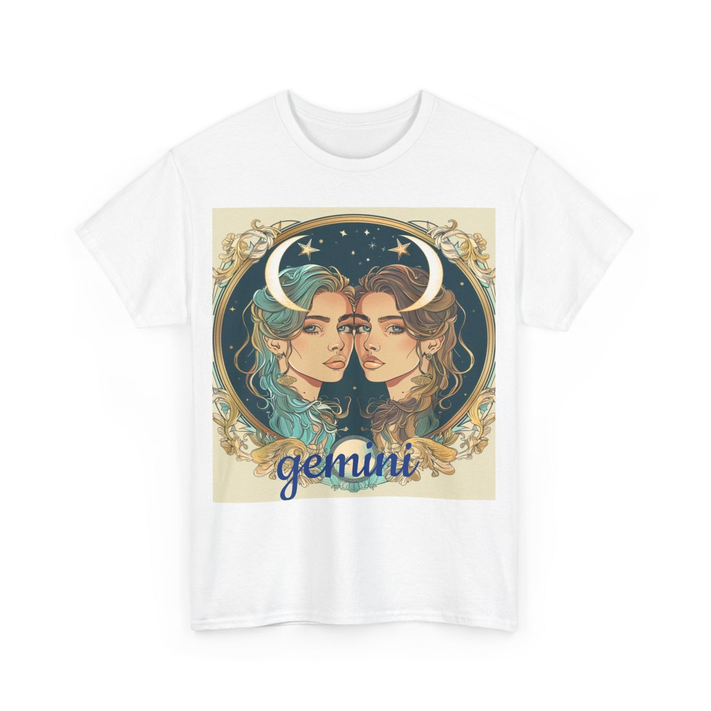 Zodiac Gemini Unisex Heavy Cotton Tee