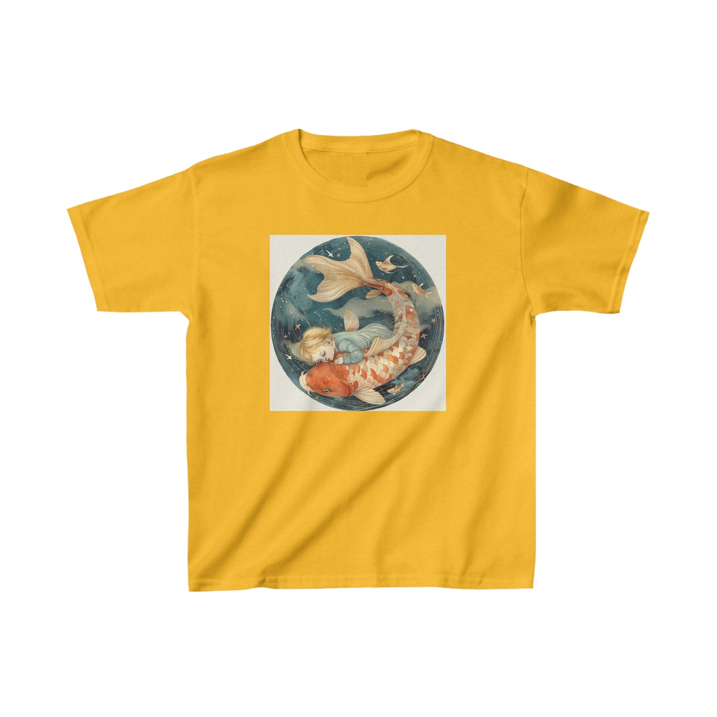 Pisces zodiac Kids cotton tee