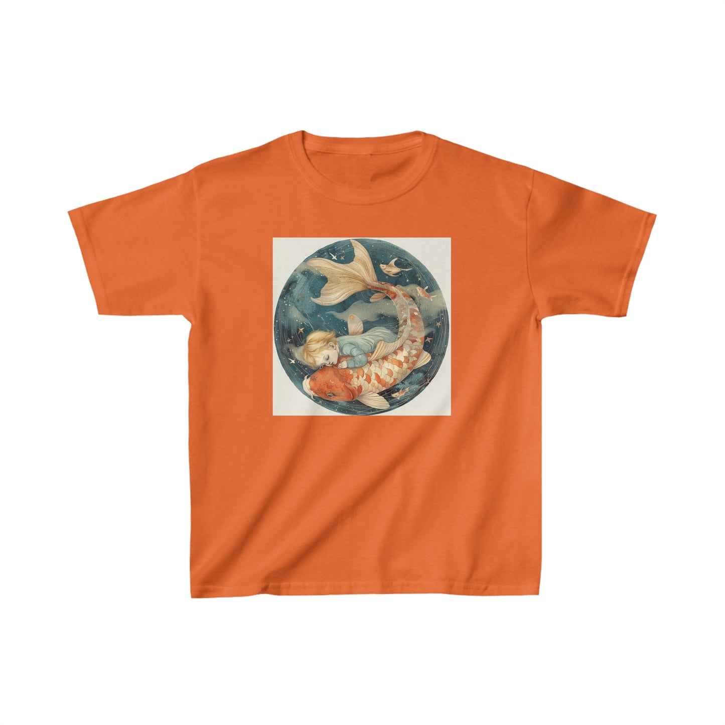 Pisces zodiac Kids cotton tee