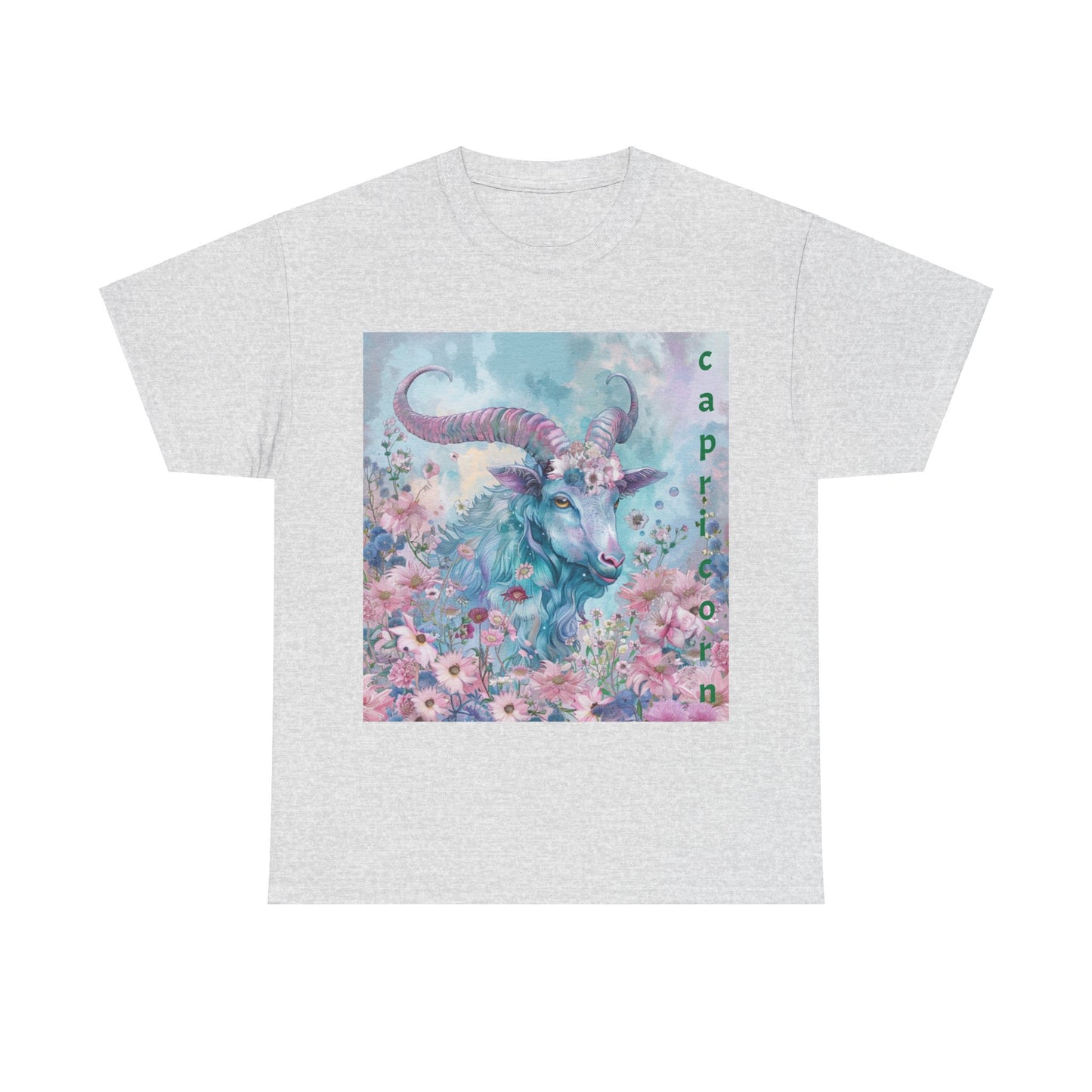 Zodiac Capricorn Unisex Heavy Cotton Tee