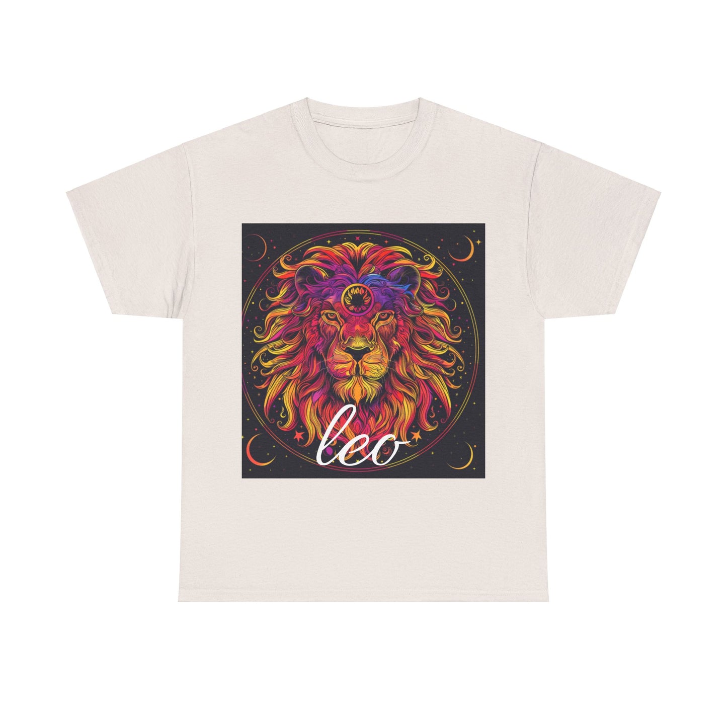 Zodiac Leo Unisex Heavy Cotton Tee