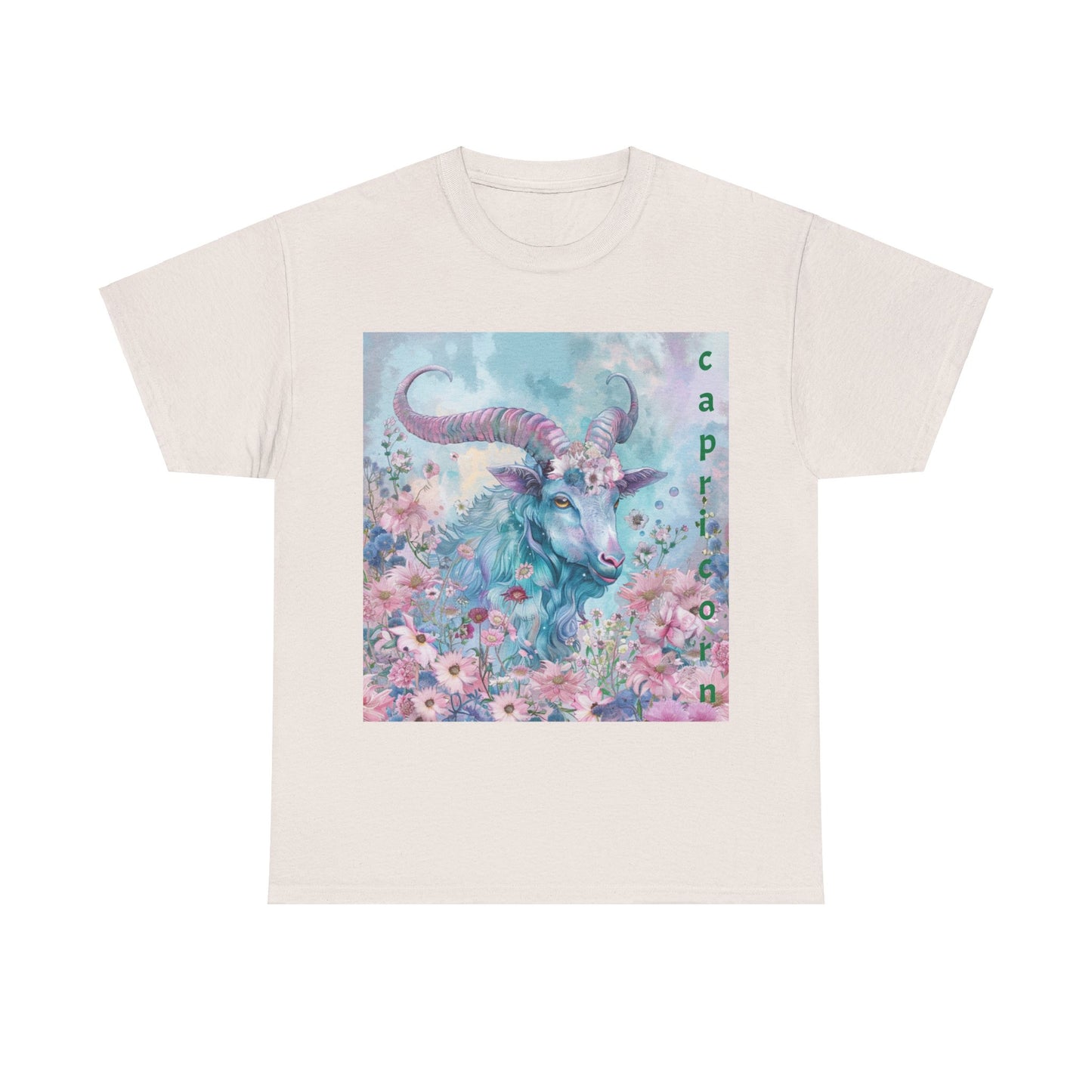 Zodiac Capricorn Unisex Heavy Cotton Tee