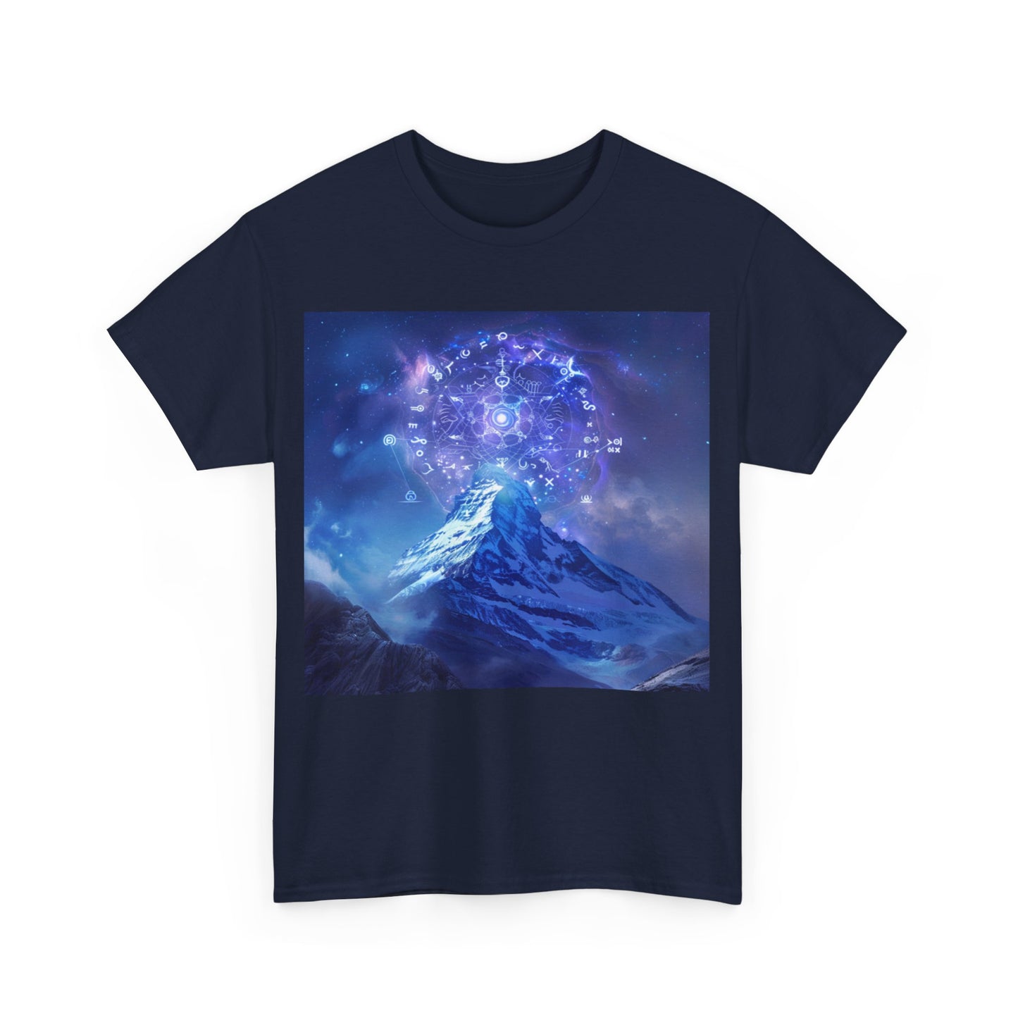 Zodiac mountain Unisex Heavy Cotton Tee