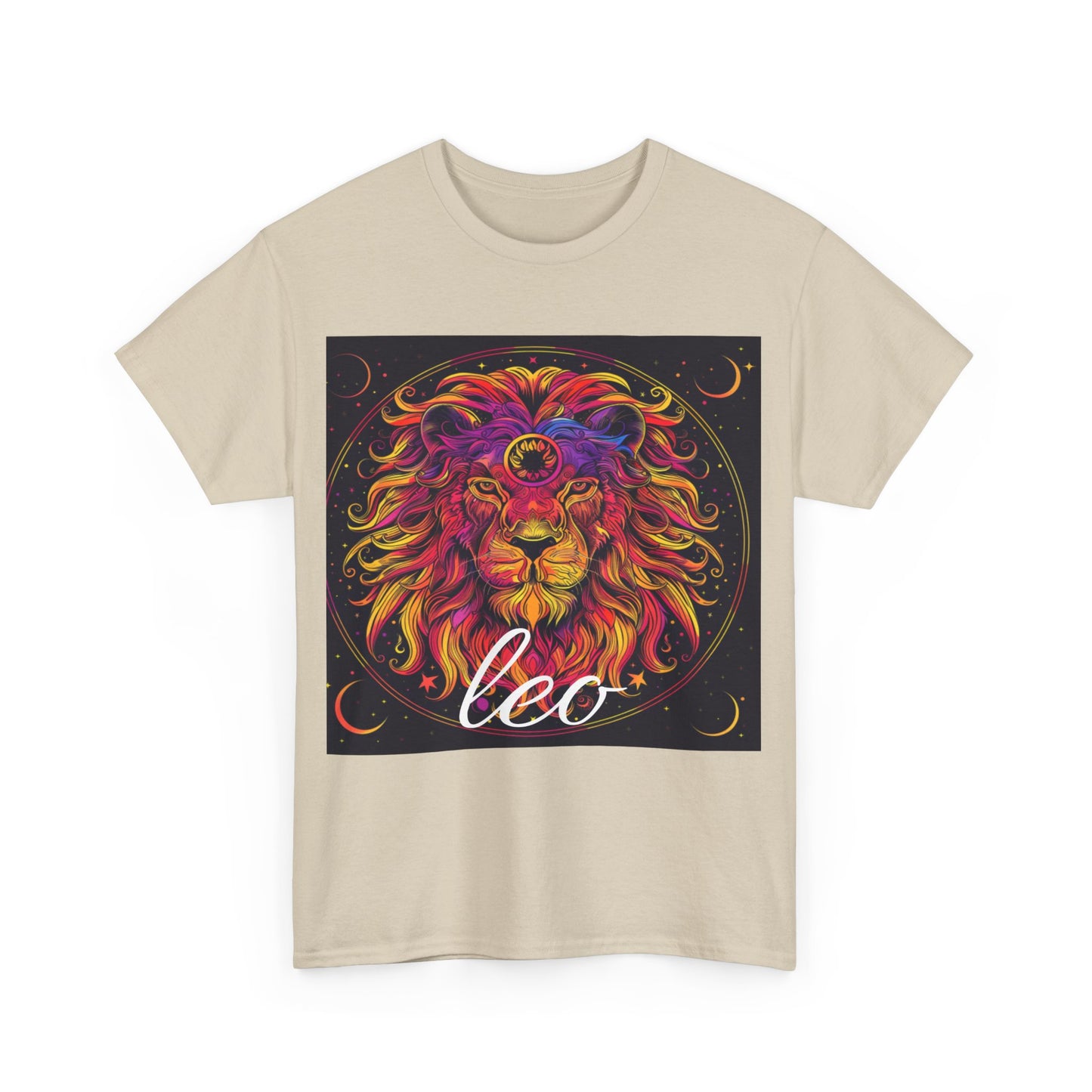 Zodiac Leo Unisex Heavy Cotton Tee