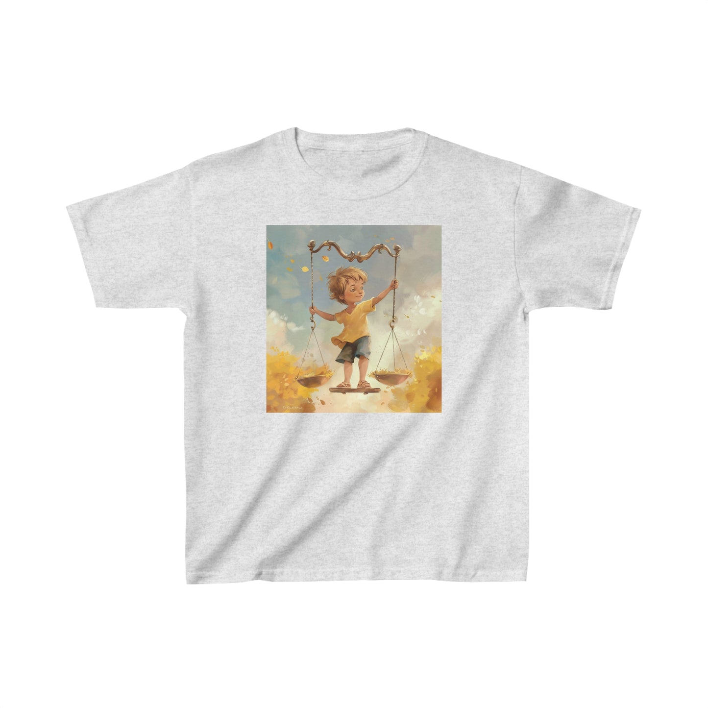 Libra zodiac Kids Heavy Cotton™ Tee