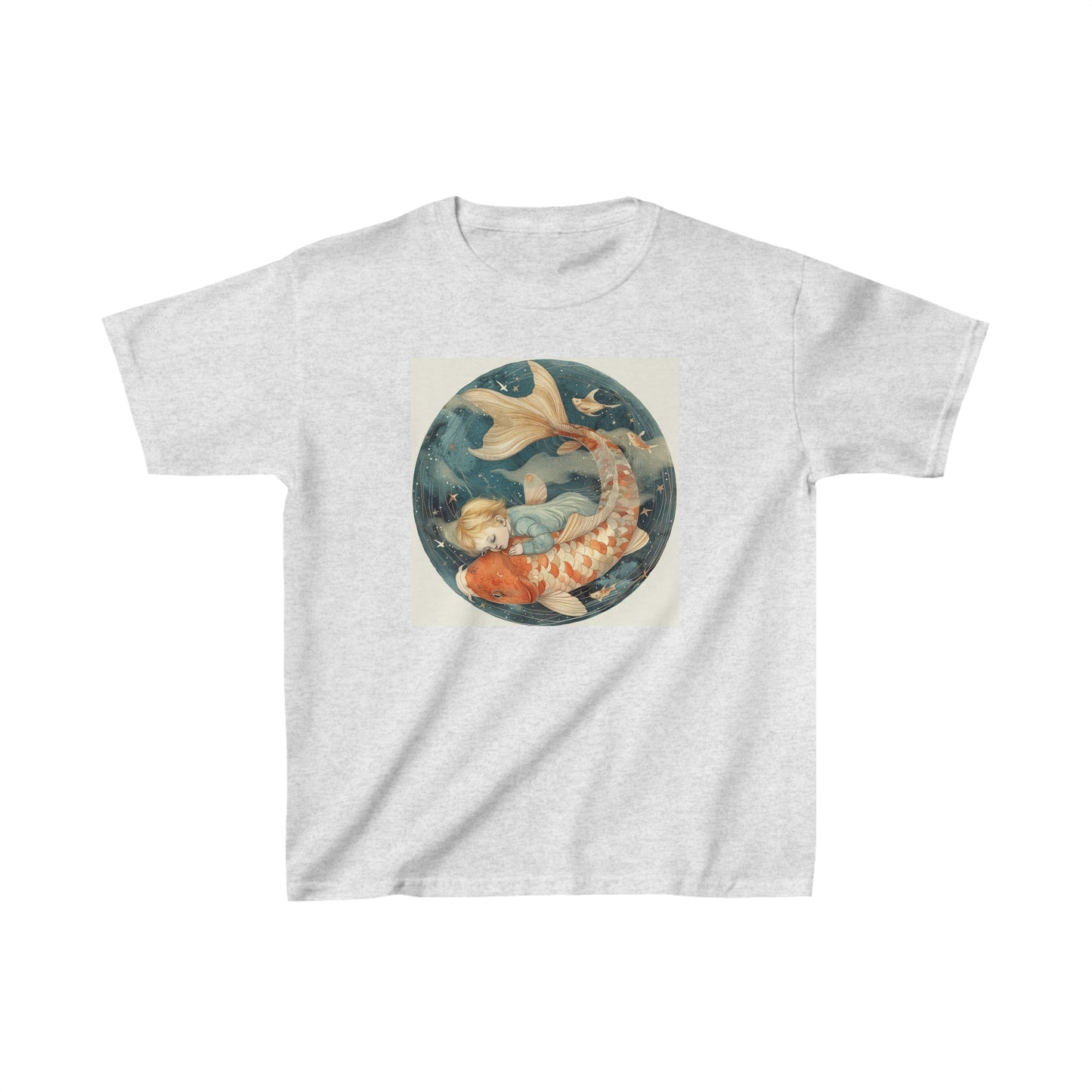 Pisces zodiac Kids cotton tee