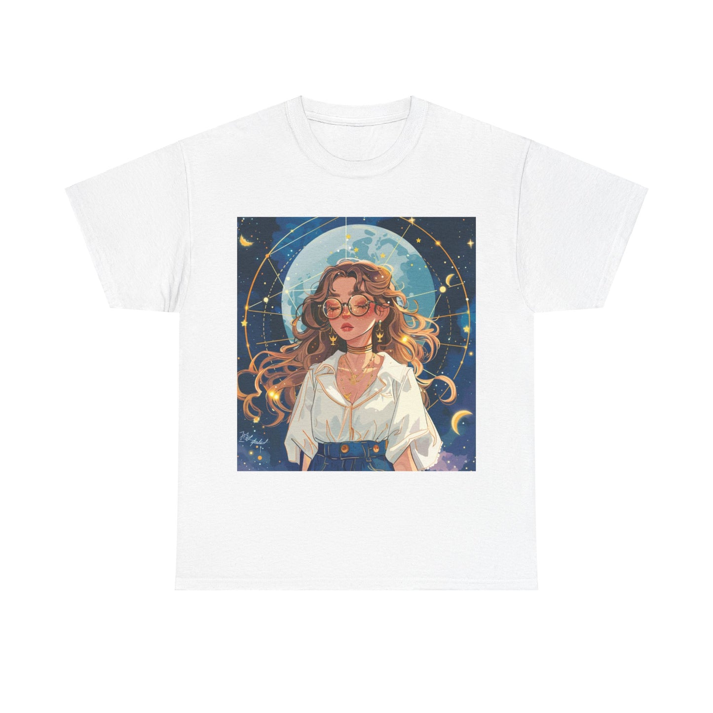 Sagittarius zodiac Unisex Heavy Cotton Tee