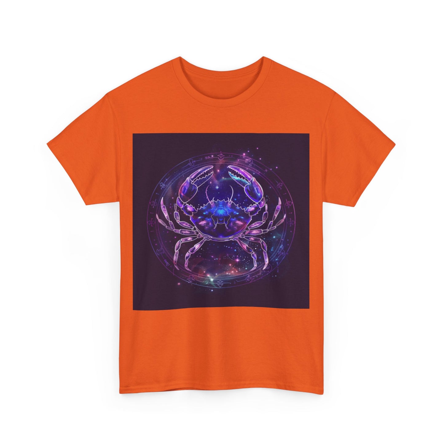 Zodiac Cancer Unisex Heavy Cotton Tee