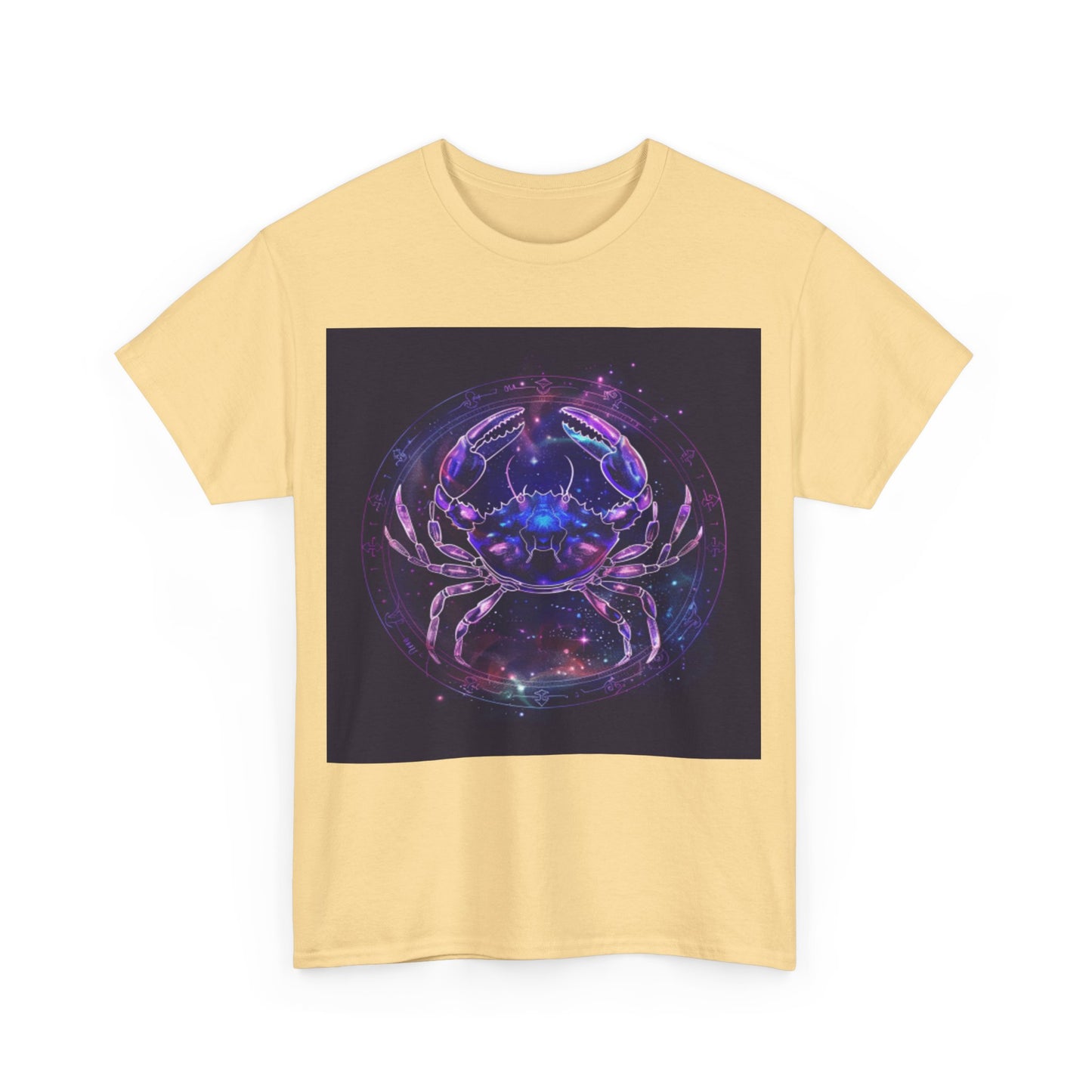 Zodiac Cancer Unisex Heavy Cotton Tee