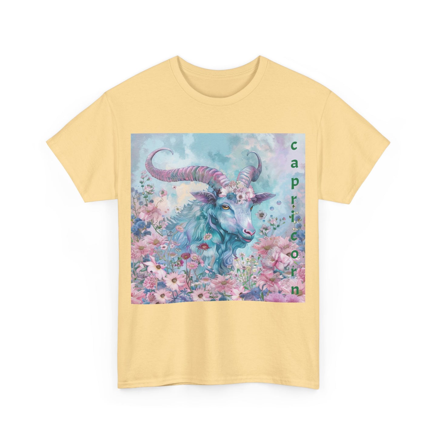 Zodiac Capricorn Unisex Heavy Cotton Tee