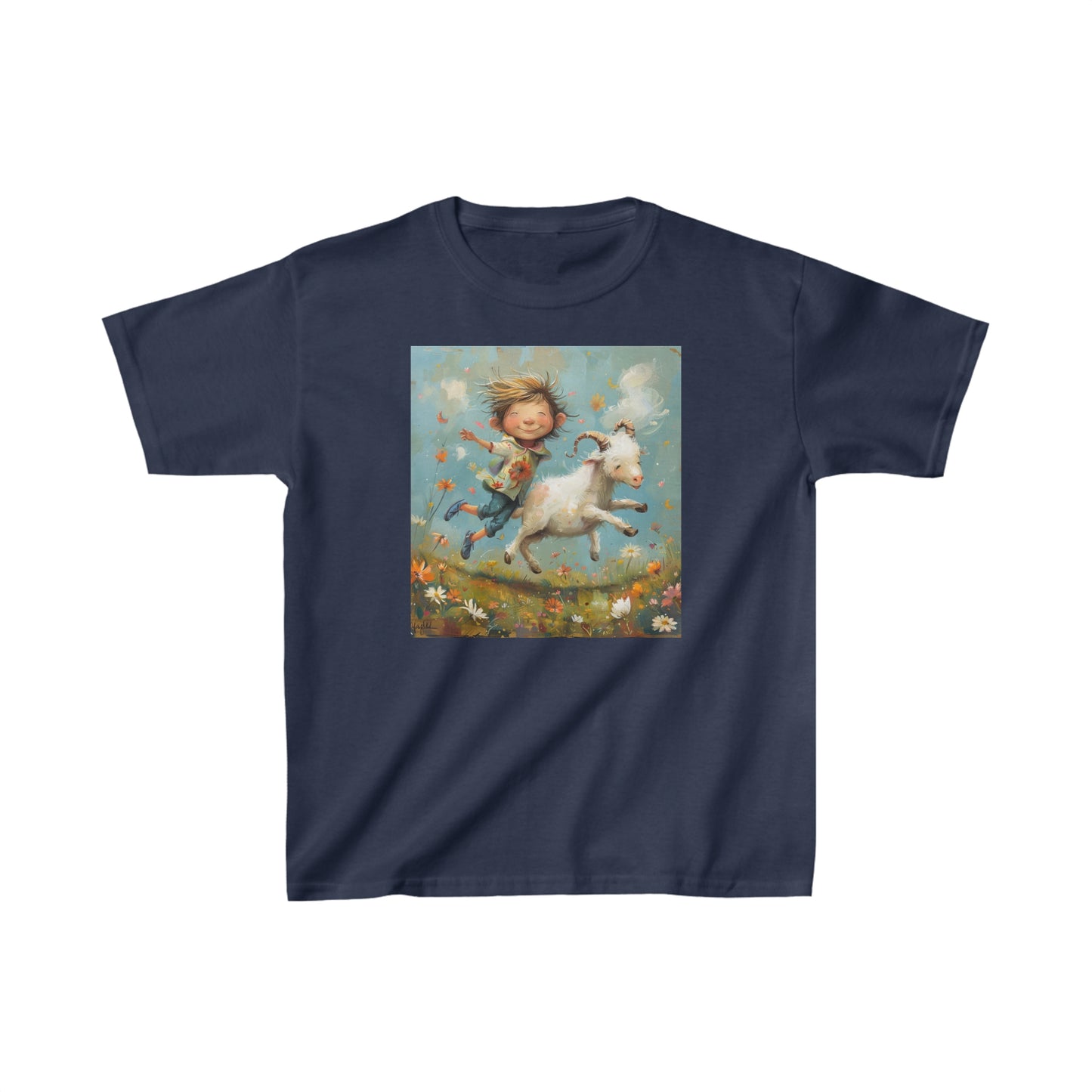 Capricorn zodiac Kids Heavy Cotton™ Tee