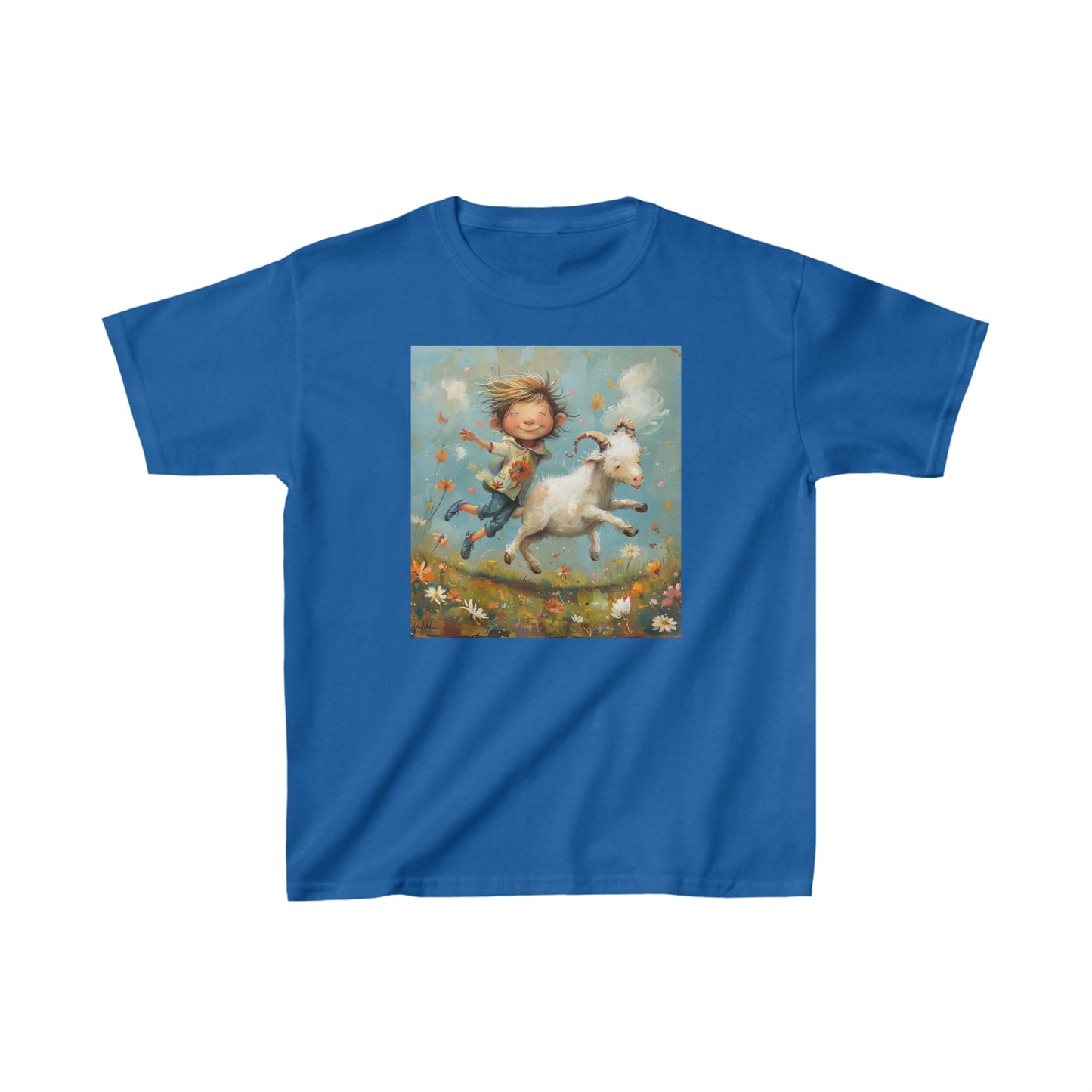 Capricorn zodiac Kids Heavy Cotton™ Tee