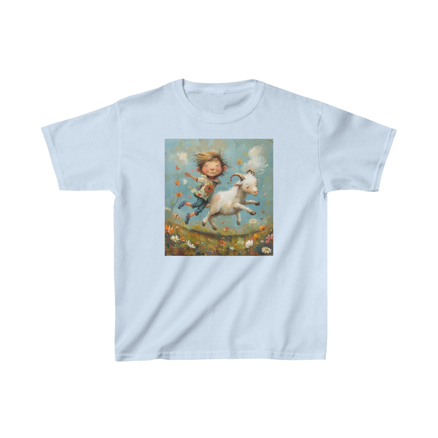 Capricorn zodiac Kids Heavy Cotton™ Tee