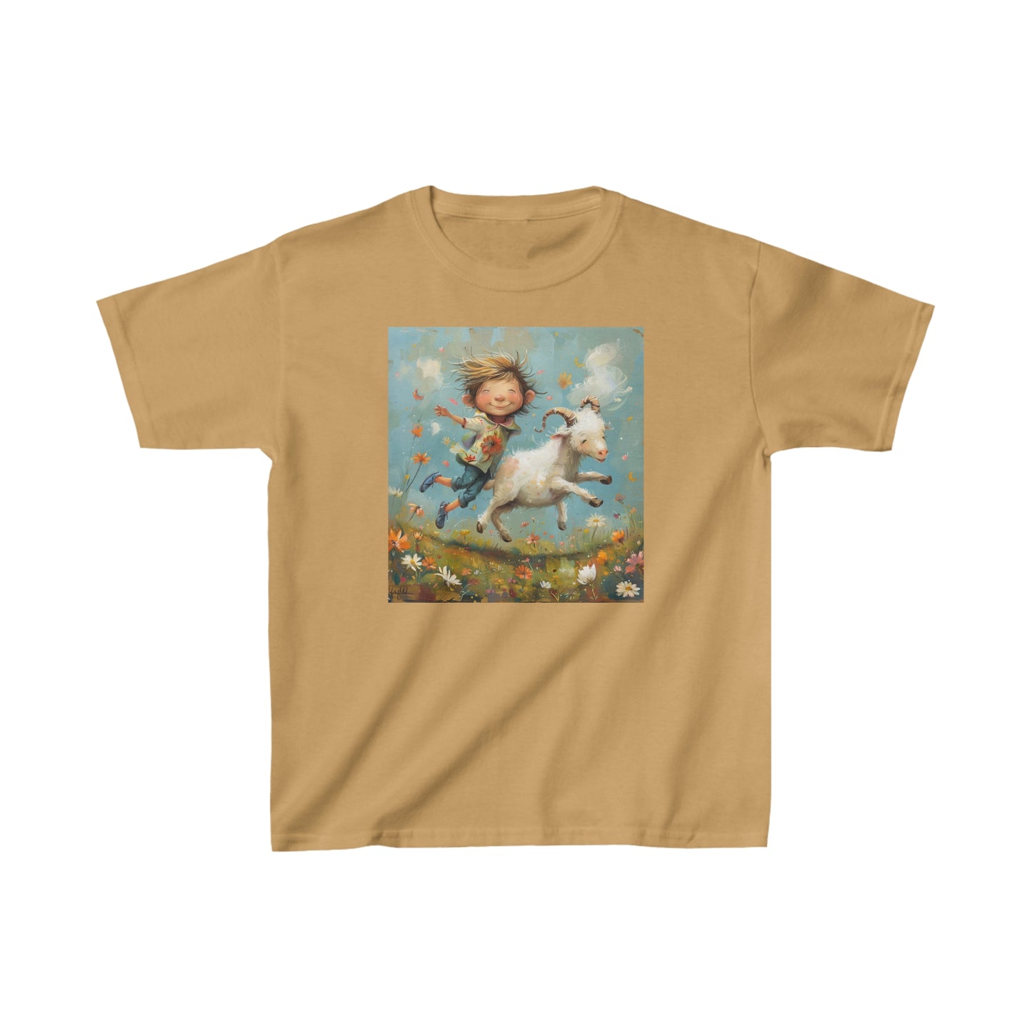 Capricorn zodiac Kids Heavy Cotton™ Tee