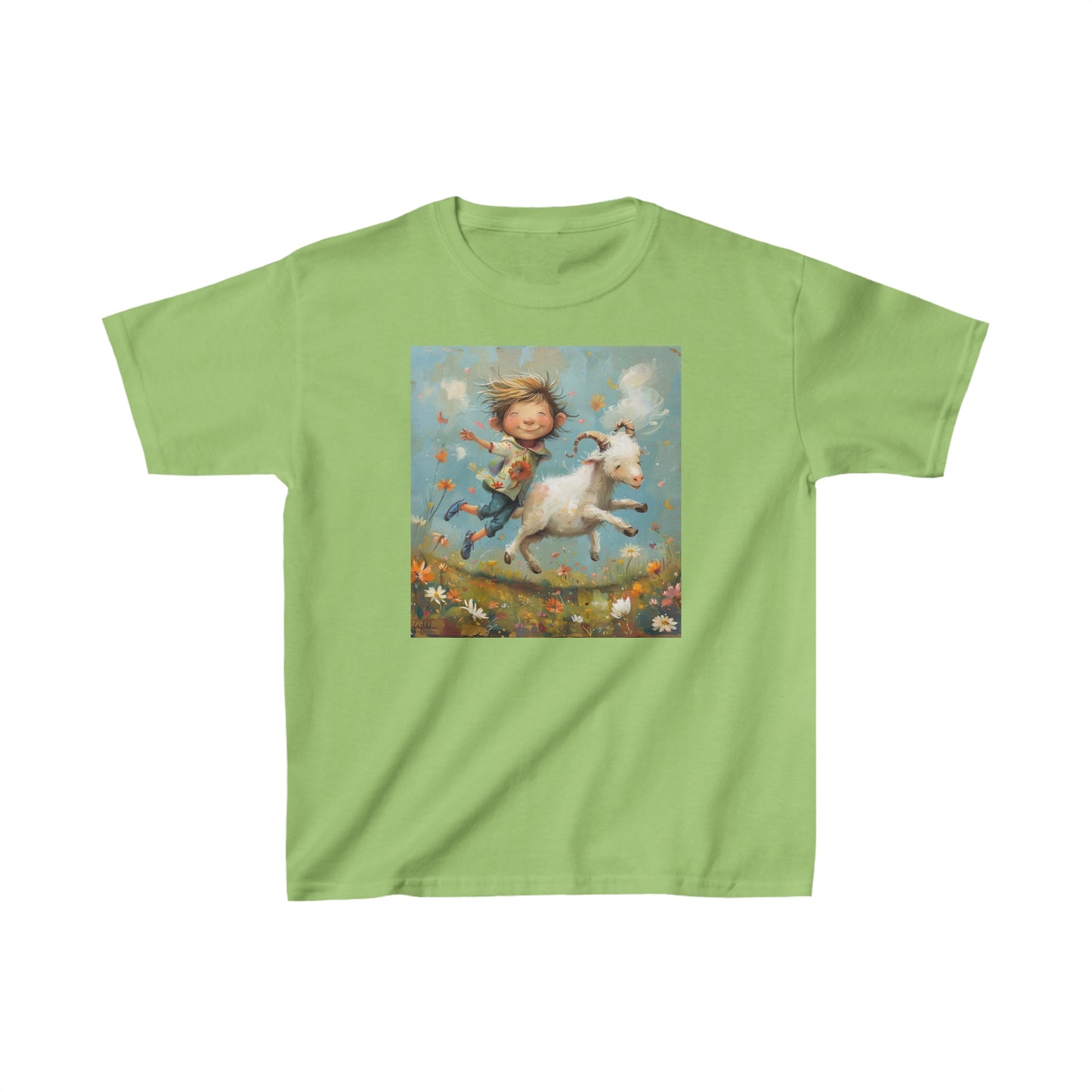 Capricorn zodiac Kids Heavy Cotton™ Tee