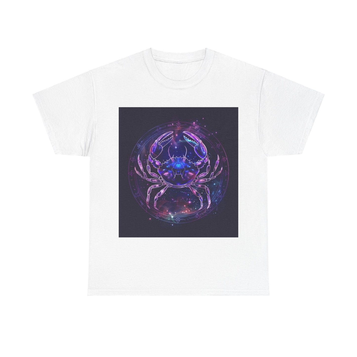 Zodiac Cancer Unisex Heavy Cotton Tee