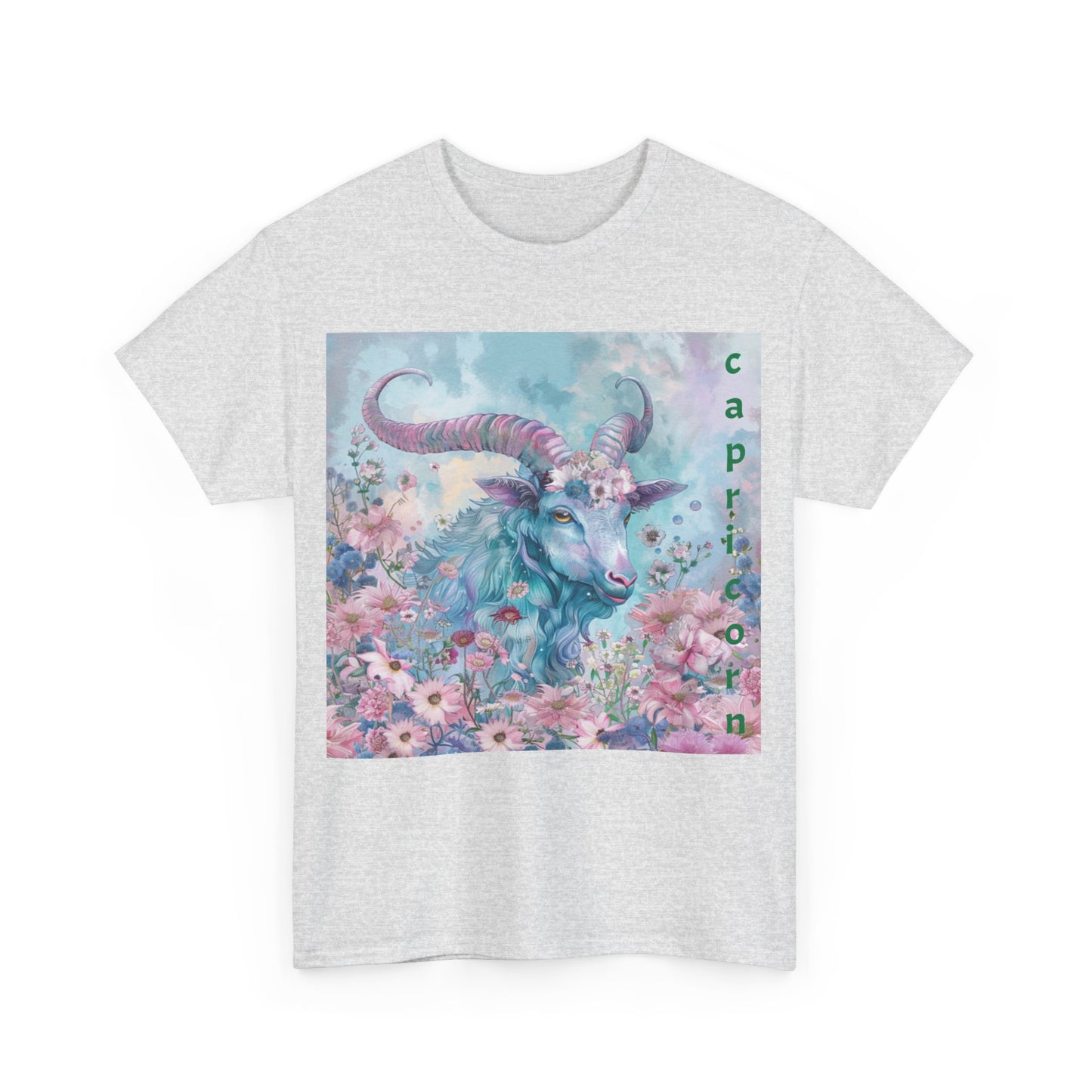 Zodiac Capricorn Unisex Heavy Cotton Tee