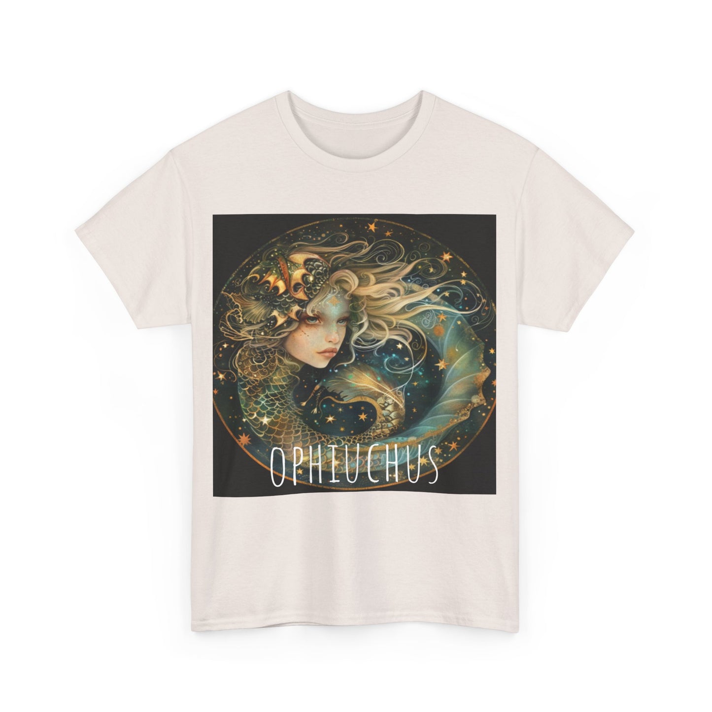 Zodiac Ophiuchus Unisex Heavy Cotton Tee