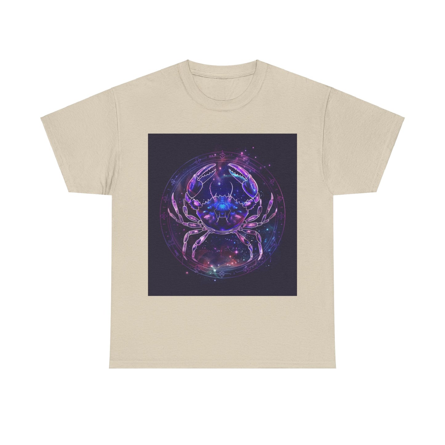 Zodiac Cancer Unisex Heavy Cotton Tee