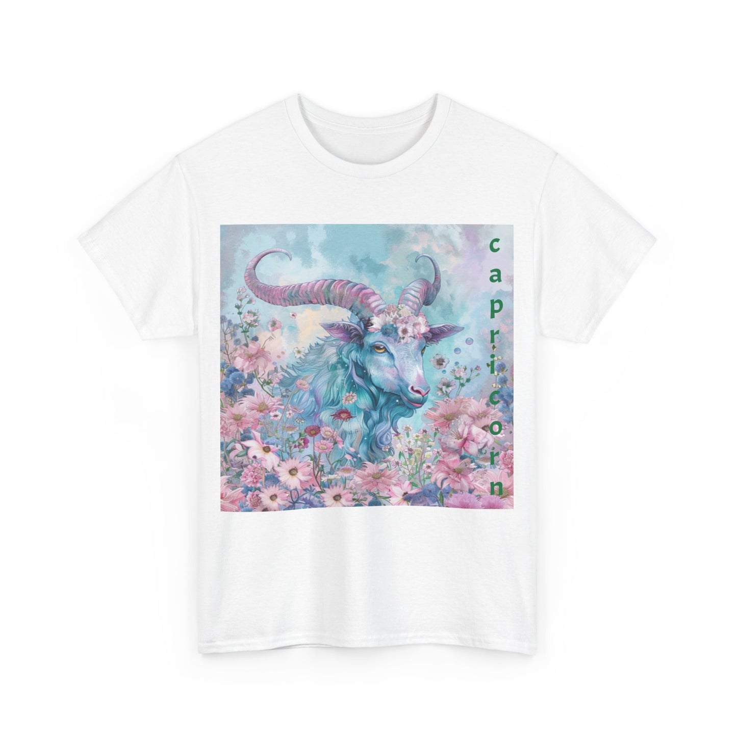 Zodiac Capricorn Unisex Heavy Cotton Tee