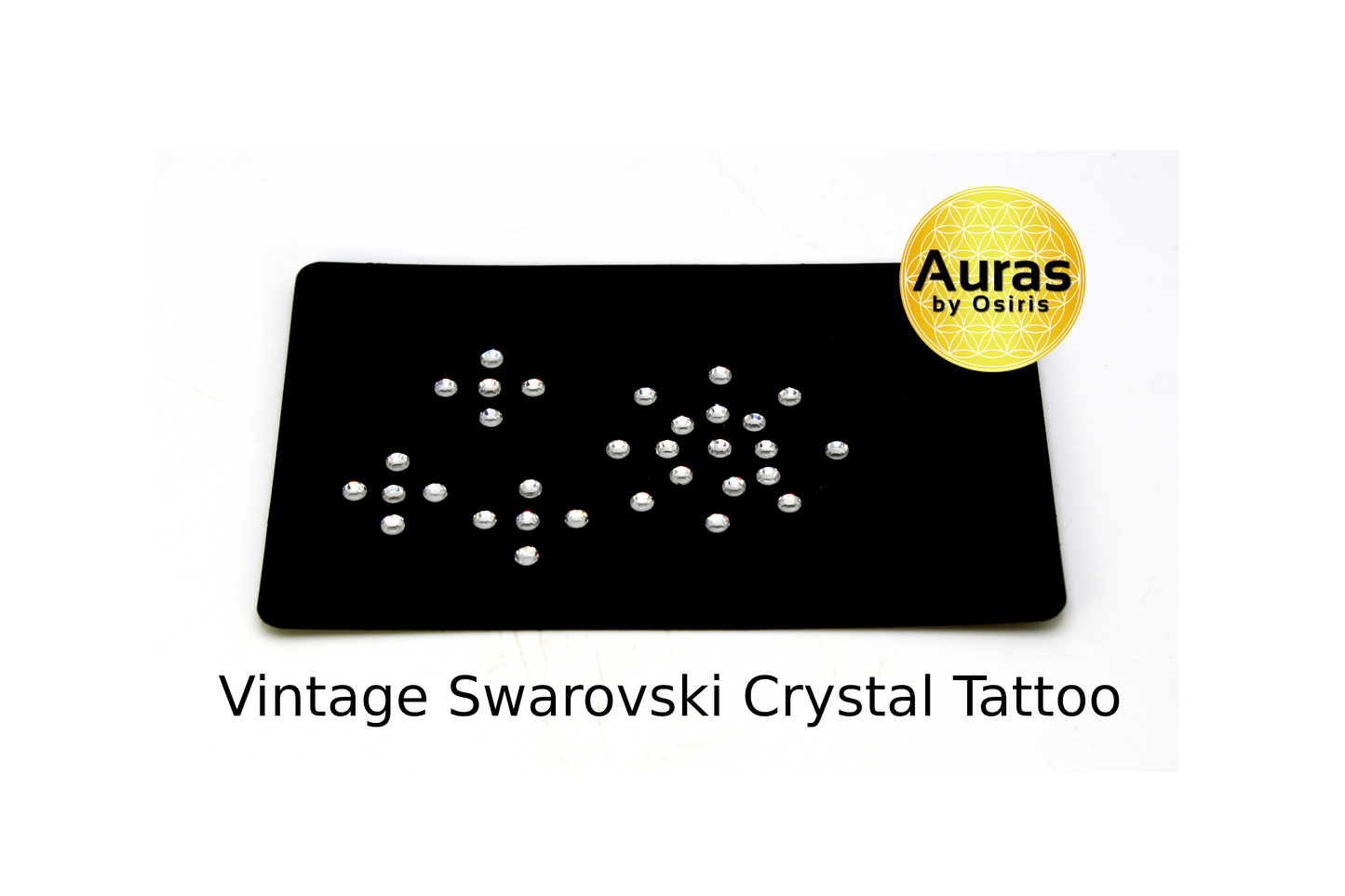 Radiate with Vintage Charm: Swarovski Star Cluster Design (29 Crystals) 🌟✨